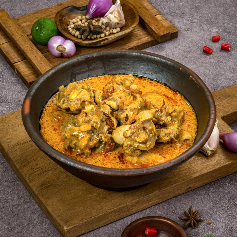 Menu aqiqah olahan tulang kambing Gulai Barokah Aqiqah